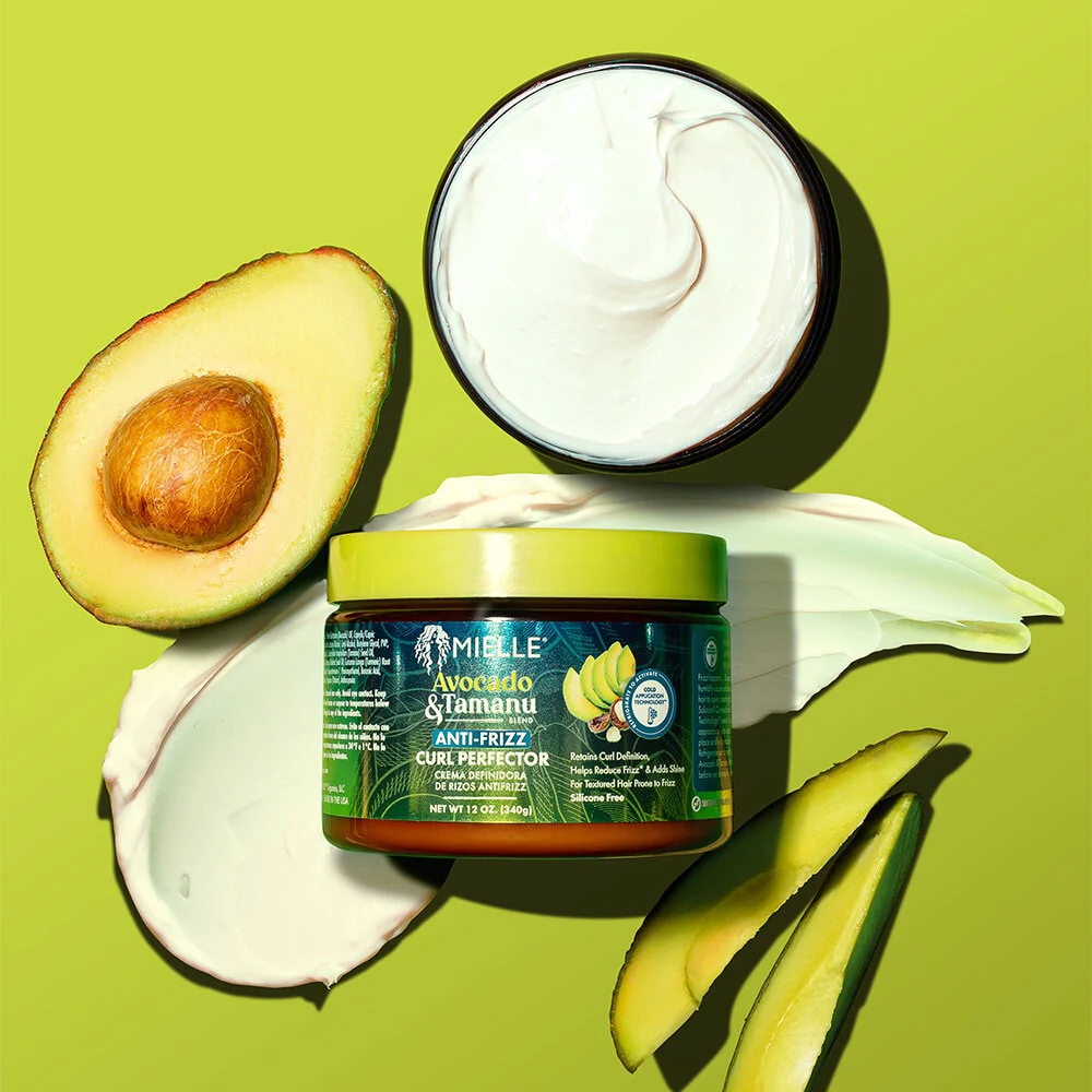 All About Mielle Organics’ Cooling Avocado and Tamanu Anti-Frizz System